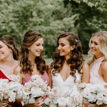 586 Event Group featured in Sarah and Ryan’s Romantic Elora Mill Wedding