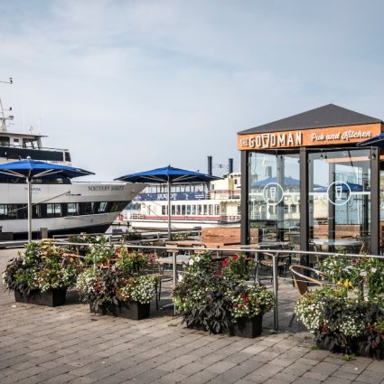 The Goodman Pub & Kitchen featured in 7 Toronto Restaurants with Stunning Patios that are Perfect f…