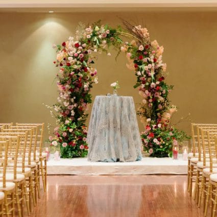 Richmond Hill Country Club featured in Claire and Anthony’s Elegant Wedding at the Richmond Hill Cou…