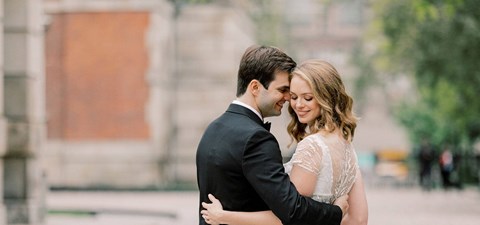 Anna and Paul's Luxurious Wedding at the Globe and Mail Centre