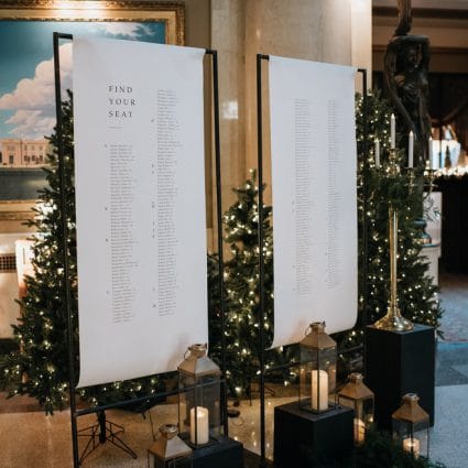 Sisterly Love featured in Kara and Michael’s Romantic Winter Wedding at Liuna Station