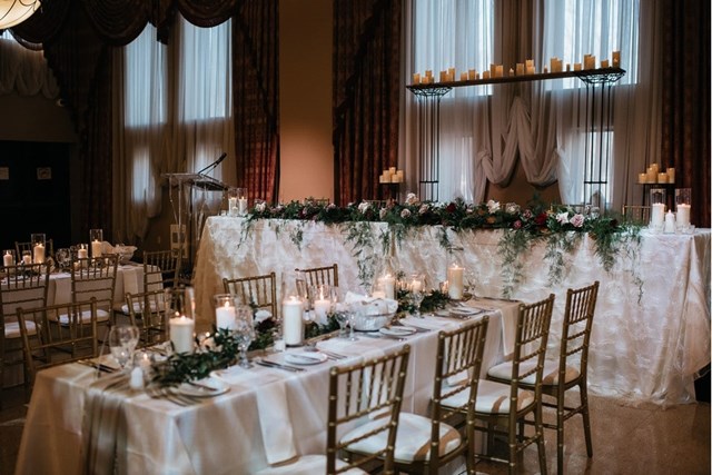 Kara and Michael's Romantic Winter Wedding at Liuna Station
