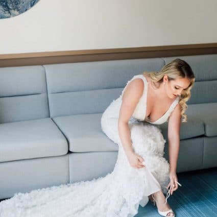 Powder featured in Danielle and Andreas’ Classy Wedding at the Symes