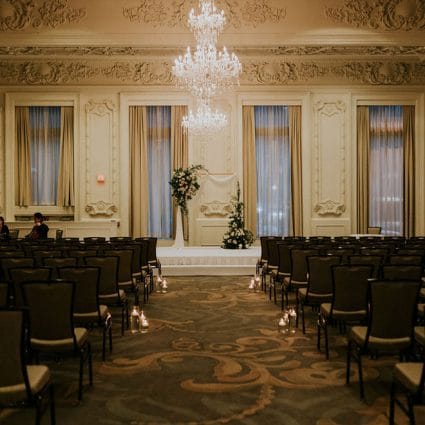 The Omni King Edward Hotel featured in Alana and Brendon’s Cozy-yet-Luxurious Wedding at The King Ed…