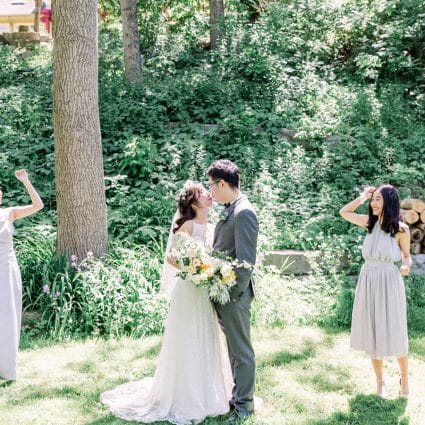 EC3 Moments featured in Charmaine and Edmond’s Toronto Ravine Elopement