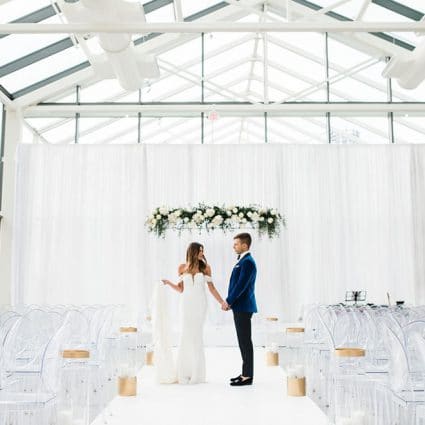 Fern Cohen Events featured in Brittany and Michael’s Beautiful Hotel X Wedding in Toronto