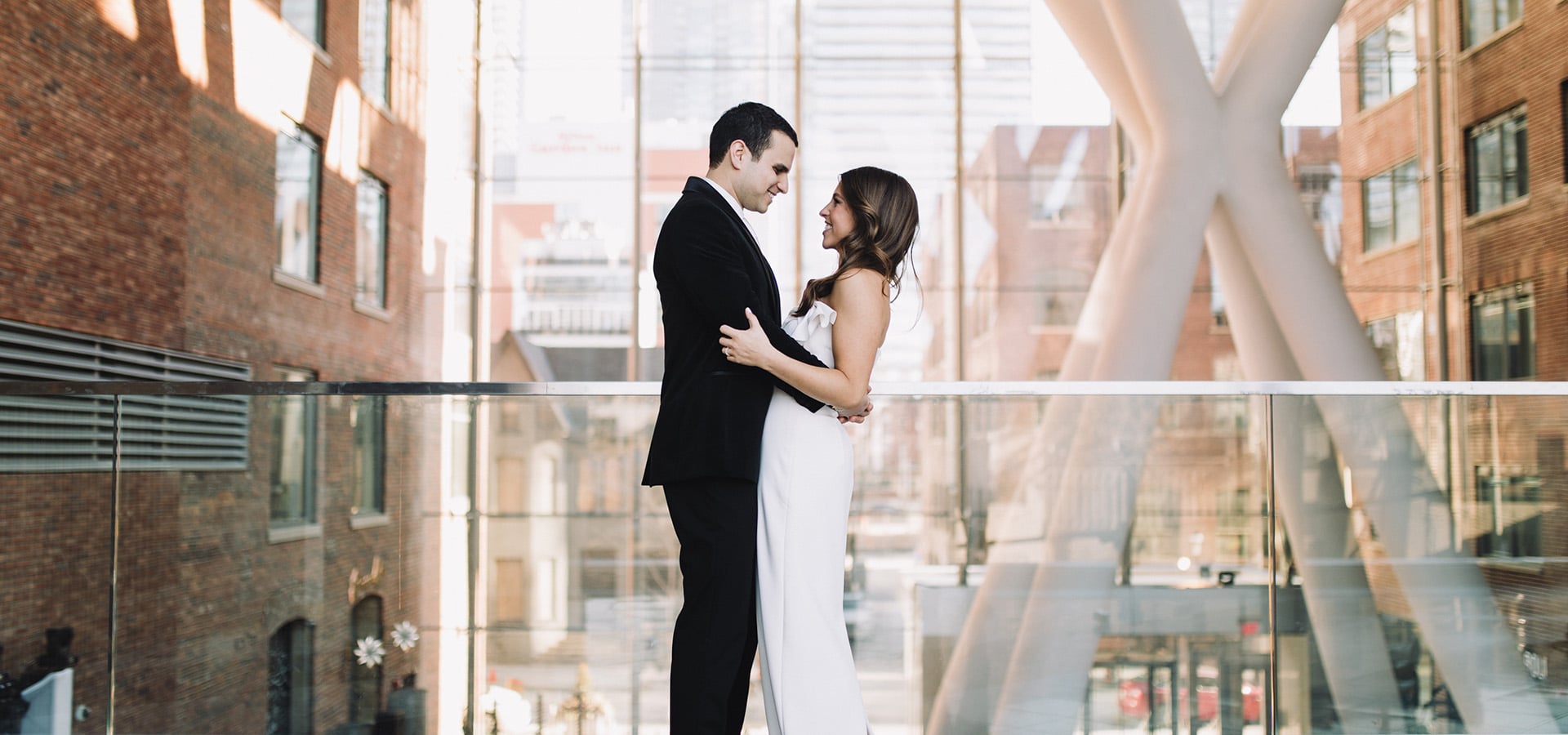Hero image for Zoe and Rossi’s Modern, Romantic Wedding at Ricarda’s