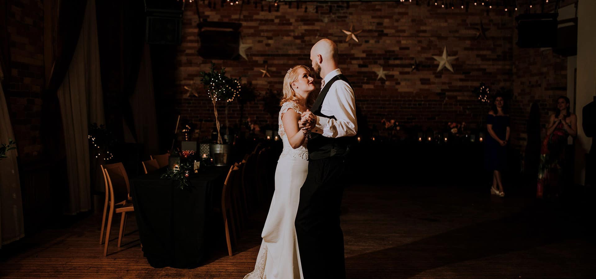 Hero image for Francesca and Dave’s Warm Gladstone Hotel Wedding