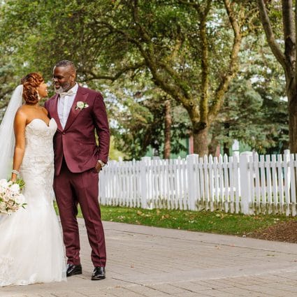 Joujou Hair Studio featured in Ayanna and Mark’s Joyous Wedding at Hazelton Manor