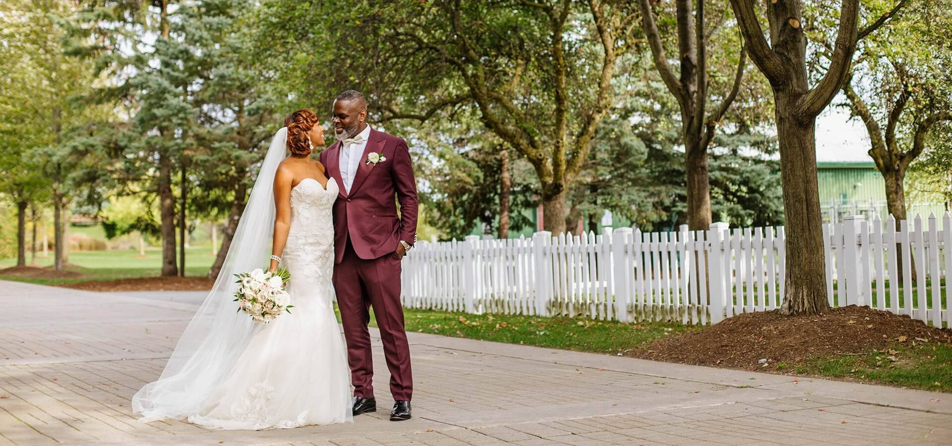 Hero image for Ayanna and Mark’s Joyous Wedding at Hazelton Manor