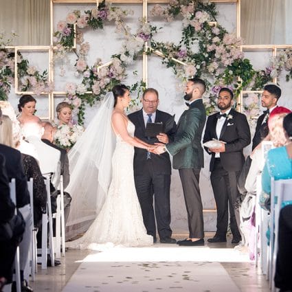 Enduring Promises featured in Autumn and Ajay’s Luxurious Wedding at The Guild Inn Estate