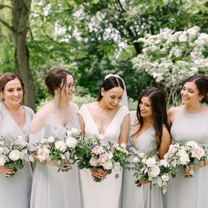 Blooms and Flora featured in Laura and Mike’s Exquisite Wedding at Earth to Table Farm