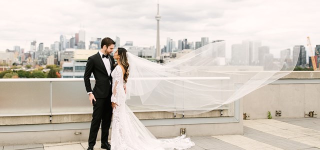 Jaspreet and Chris' Cozy-Chic Wedding at 99 Sudbury Event Space