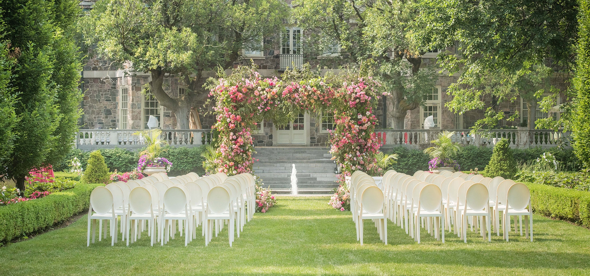 Hero image for Yuliya and Gary’s Lush Wedding at Graydon Hall