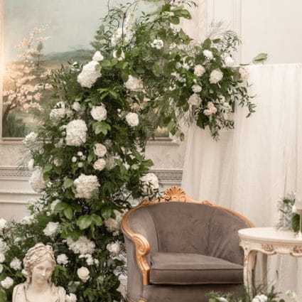 De Novo Florals featured in Yilin and Alson’s Summer Nuptials Amidst the COVID-19 Pandemic