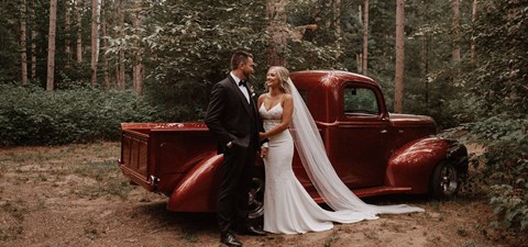 Willa and Z say "I Do" in a Stunning Backyard Wedding