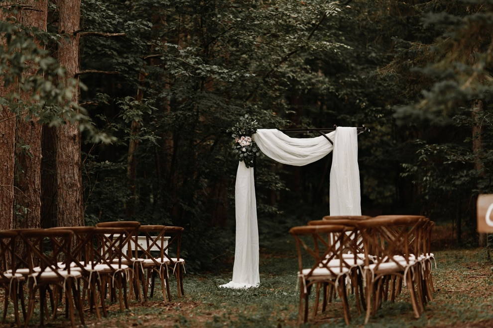 Stunning Backyard Wedding