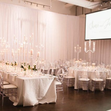 The Warehouse Event Venue featured in Sami and Jordan’s Romantic Wedding at The Warehouse Event Venue