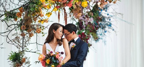 In Service of Love Contest Winners Youn Sun and Arnell Say "I Do"