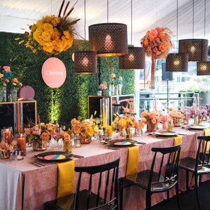 Divine Furniture Rental featured in In Service of Love Contest Winners Youn Sun and Arnell Say “I…