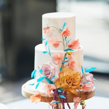 Finespun Cakes & Pastries featured in In Service of Love Contest Winners Youn Sun and Arnell Say “I…