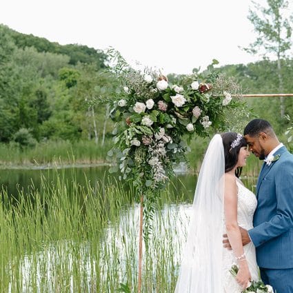 Thumbnail for Stephanie and Shaki’s Tropical Meets Industrial Style Wedding at Evergreen Brick Works