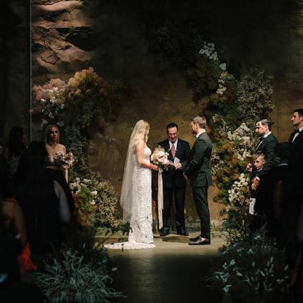 All You Need Is Love featured in Jenna and Rob’s Chic Wedding at the Fermenting Cellar