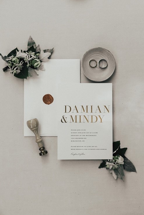 Mindy and Damian's Lakeview Wedding at Spencer's at the Waterfront
