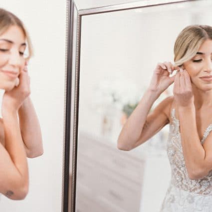 Blush x Balm featured in Michelle and Jorge’s Super Sweet Fall Micro-Wedding