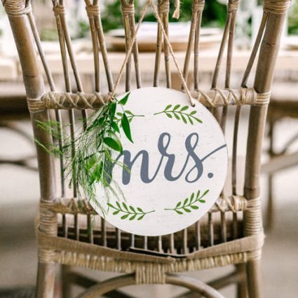 Contemporary Furniture Rentals featured in Shannon and Mike’s Romantic Nuptials at Evergreen Brick Works