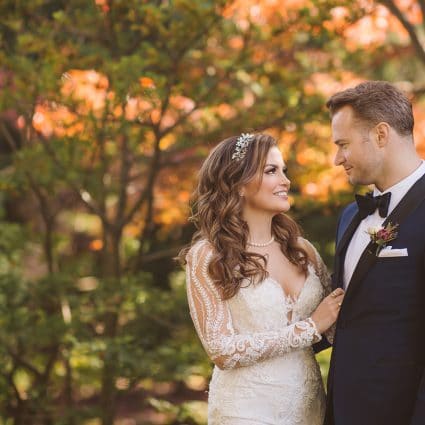 Minted featured in Shannon and Tyler’s Gorgeously Glam Wedding at Graydon Hall M…