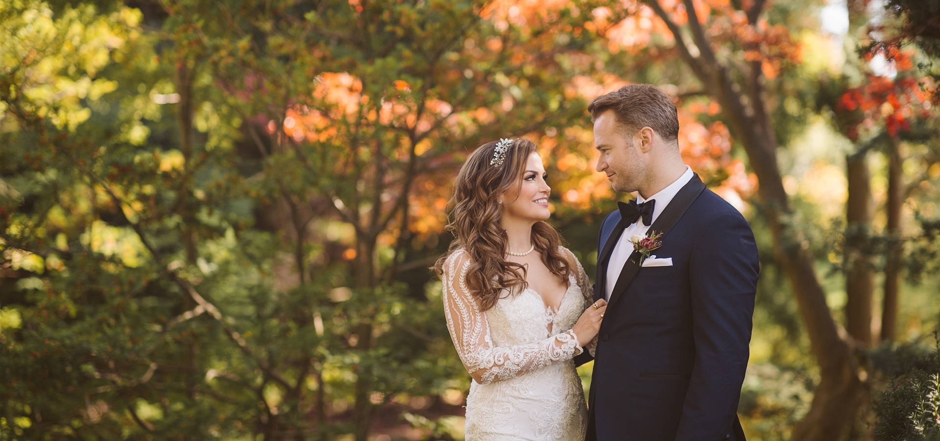 Hero image for Shannon and Tyler’s Gorgeously Glam Wedding at Graydon Hall Manor