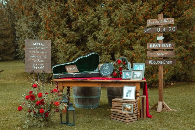Susan and Mike's Micro Wedding at Holland Marsh Wineries