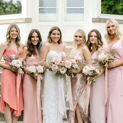 Thumbnail for 5 Tips to Flawlessly Pull Off Mismatched Bridesmaid Dresses