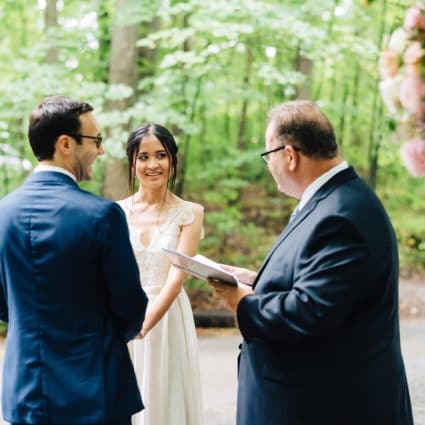 Enduring Promises featured in Linda and Jim’s Rainy Day Wedding at Kortright Event Centre f…