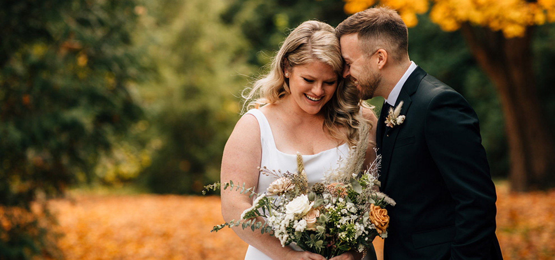 Hero image for Katie and Phil’s Gorgeous Wedding at Elora Mill