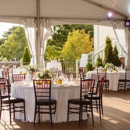 Designed Dream Events featured in Anastasia and Daniel’s Palais Royale Micro Wedding