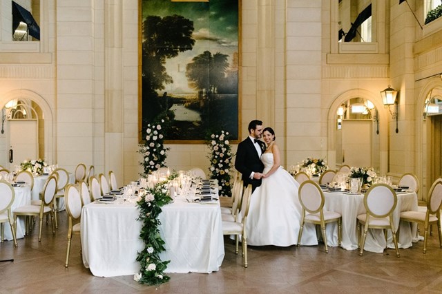 Dina and Chris' Elegant Wedding at the Windsor Arms Hotel