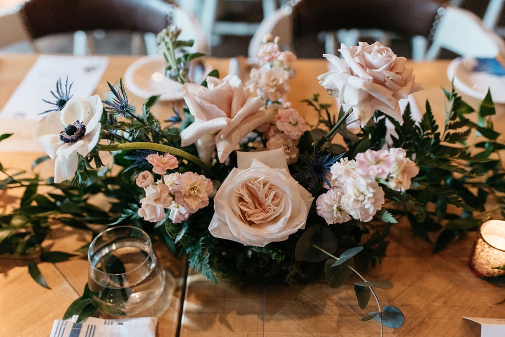 Lia and Taylor's Intimate Wedding at Cluny Bistro & Boulangerie