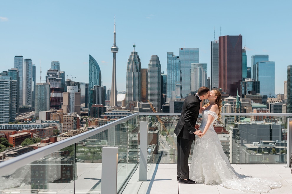 Thumbnail for Candice and Cory’s Stunning Wedding at The Globe and Mail Centre
