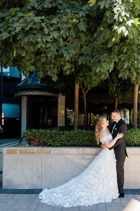 Candice and Cory's Stunning Wedding at The Globe and Mail Centre