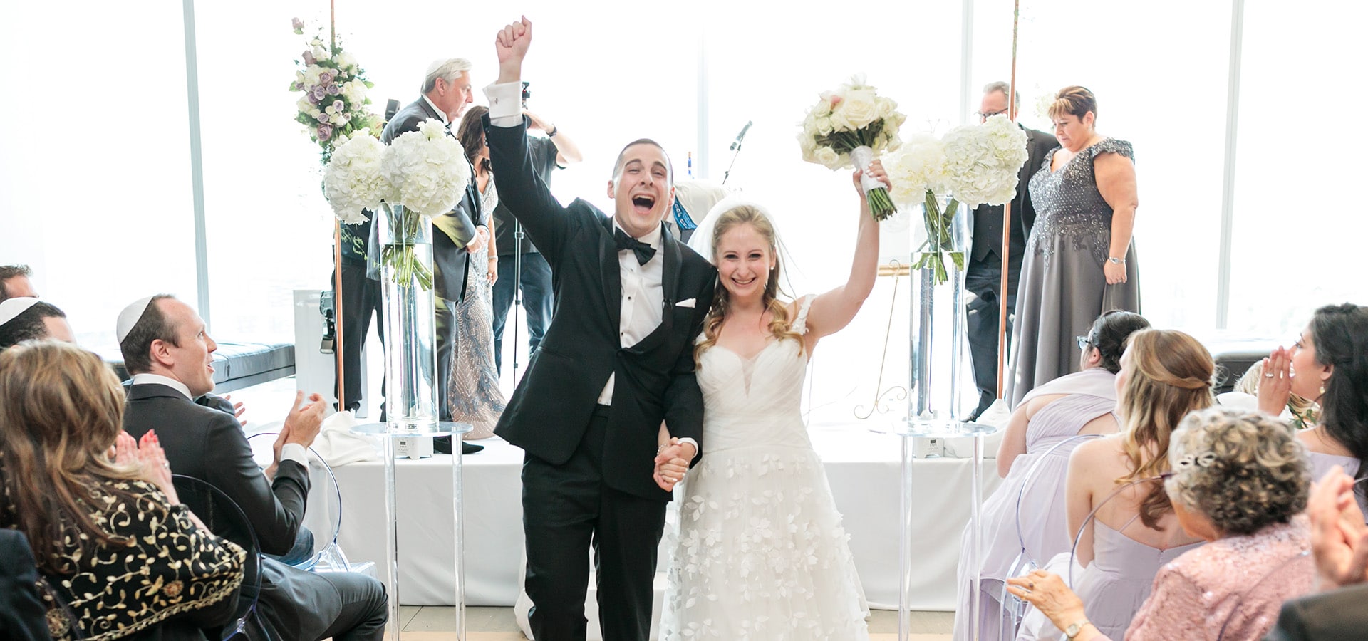Hero image for Candice and Cory’s Stunning Wedding at The Globe and Mail Centre