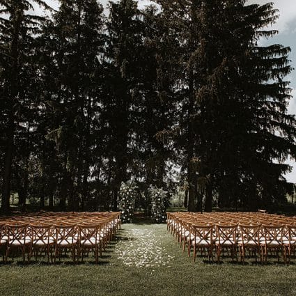 Cambium Farms featured in Outdoor Wedding Venues with Gorgeous Views