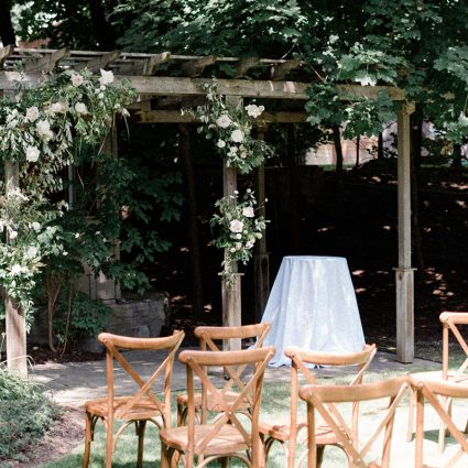 StereoFlavour Entertainment featured in Lauren and Kane’s Super Sweet Backyard Wedding