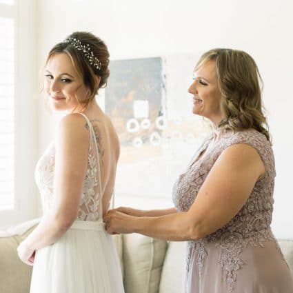 Beyond the Skin featured in Jessie and Jess’ Intimate Ceremony at LaSalle Banquet Centre
