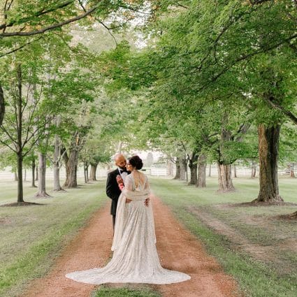 Spring Florist featured in Alka and Fahad’s Bright Wedding at Belcroft Estates