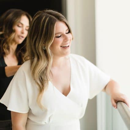 Victoria Radford featured in Courtney and Shael’s Rooftop Wedding at The SOHO Hotel