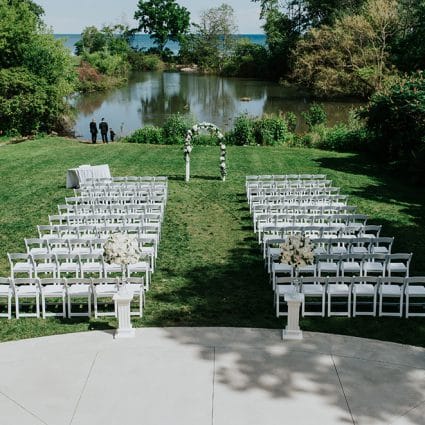 Harding Waterfront Estate featured in 12 Outdoor Wedding Venues with Gorgeous Views