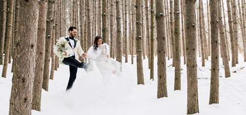 Julia and William "Leap into Love" at Chateau Le Parc