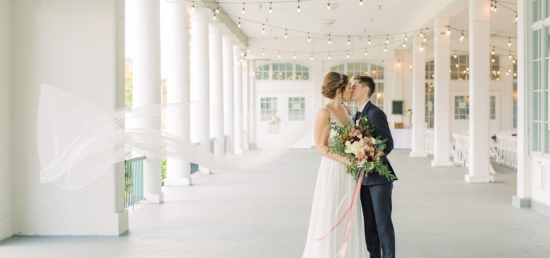 Hero image for Jessie and Jess’ Intimate Ceremony at LaSalle Banquet Centre